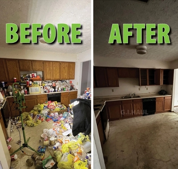 Hoarding Decluttering Results