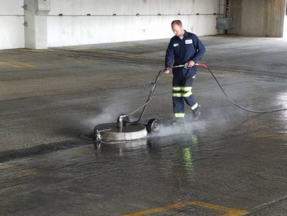 Parking Garage & Lot Cleaning
